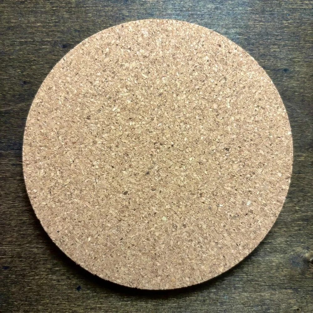 Pokemon Machoke Face Laser Engraved Cork Coaster