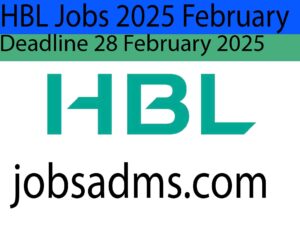 HBL jobs 2025