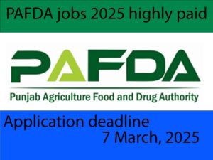 PAFDA jobs 2025